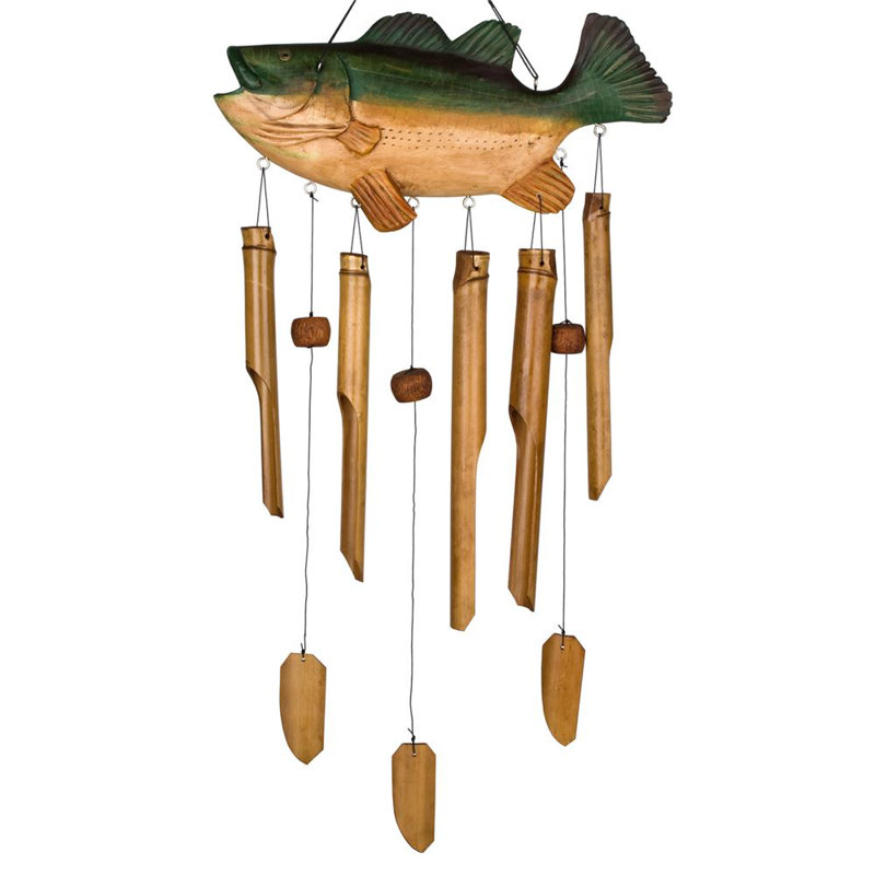 Woodstock Chimes Bass Fish Animal Wind Chime Wayfair